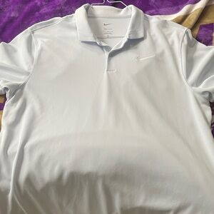 Nike Men's Classic White Polo Shirt